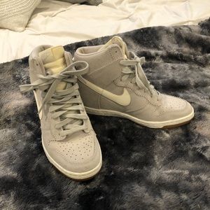 Nike sky hi wedge sneakers